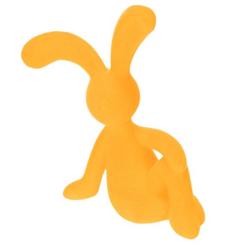 Floristik24 Lapin de Pâques décoratif en plastique, idéal comme décoration et idée cadeau, 20 cm, lot de 2