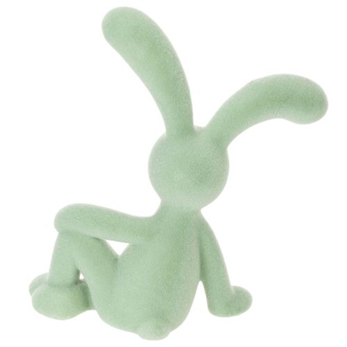Article Figurine décorative de lapin de Pâques pour une décoration intérieure élégante et pour Pâques, 22 cm, lot de 2