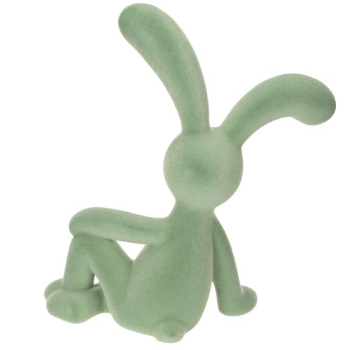 Article Figurine décorative de lapin, adorable figurine pour une ambiance printanière dans n'importe quelle pièce, 38 cm