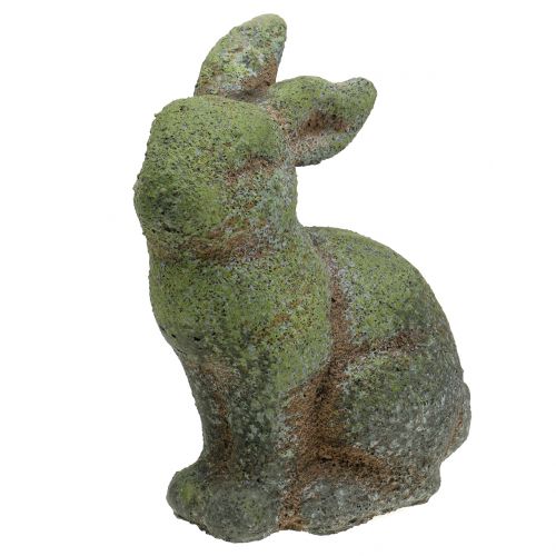 Floristik24 Figurine de jardin lapin mousse 20cm x 13cm H25cm