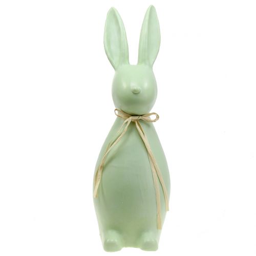 Floristik24 Lapin de Pâques Grand Vert Clair H47cm