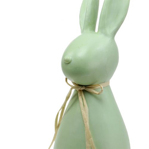 Floristik24 Lapin de Pâques Grand Vert Clair H47cm