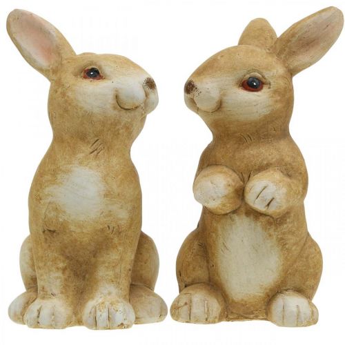 Set cadeau Lapin Happy en rouille et marron Sterntaler