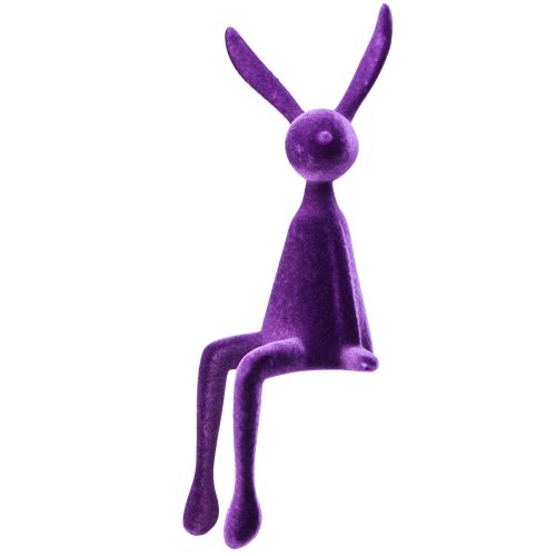 Article Tabouret Bunny Edge Lapin de Pâques Floqué Violet Lilas – 2e Choix – 28cm 3 Pièces