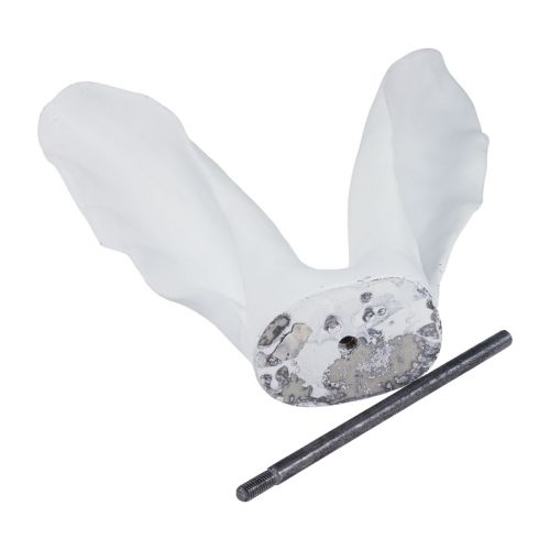 Floristik24 Décoration lapin oreilles de lapin polyrésine blanche 29×7,5×31,5cm
