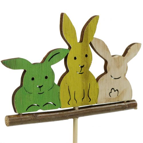 Article Fiche de déco lapin H37cm 8pcs