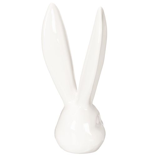 Article Figurine décorative en forme de tête de lapin, idéale pour une décoration de Pâques élégante dans les intérieurs modernes, 22 cm