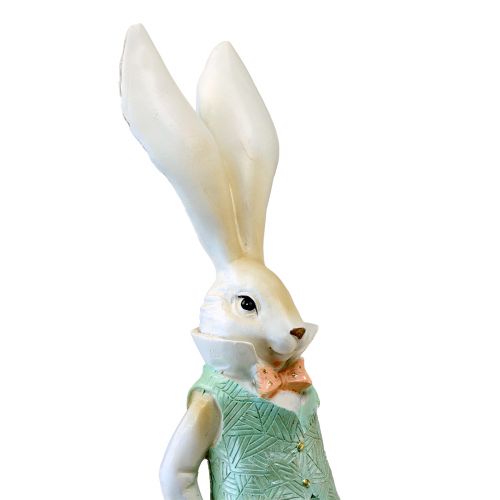Floristik24 Décoration lapin fille lapin garçon lapin Pâques H36cm 2 pcs