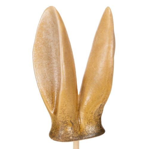 Décorations de jardin en forme d'oreilles de lapin, figurines d'animaux printaniers pour le jardin et Pâques, 29 cm, lot de 4