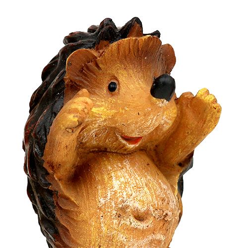 Floristik24 Hérisson décoration automne mix 6cm marron 6pcs