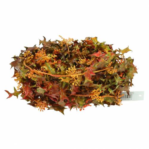 Floristik24 Guirlande d'automne orange 3m