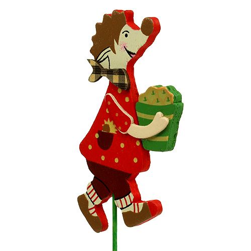 Floristik24 Sujet d’automne sur tige hérisson avec gâteau 12 p.