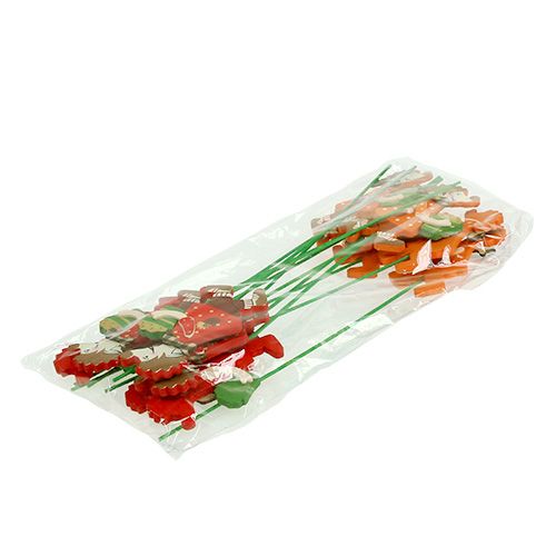 Floristik24 Sujet d’automne sur tige hérisson avec gâteau 12 p.