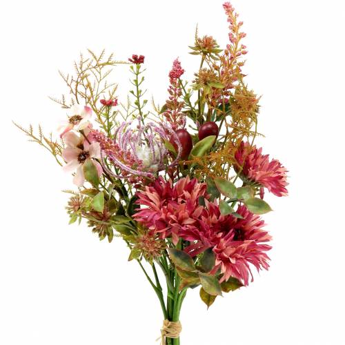 Floristik24 Bouquet de fleurs automne fuchsia 40cm