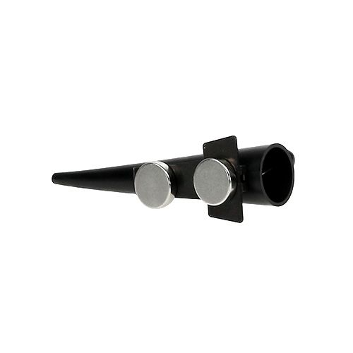 Article Pin&#39;s pour hommes avec aimant Noir, mat