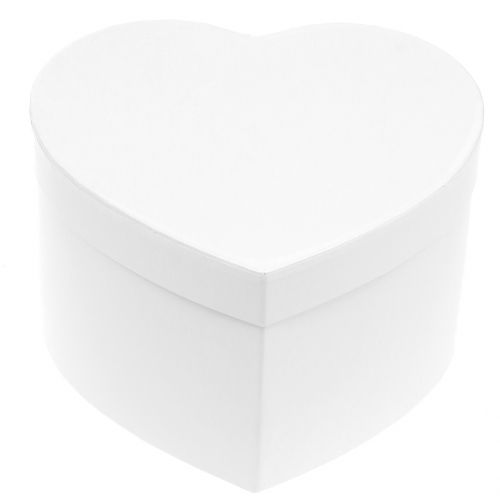Floristik24 Boîte à fleurs en forme de coeur 18/20cm 2pcs