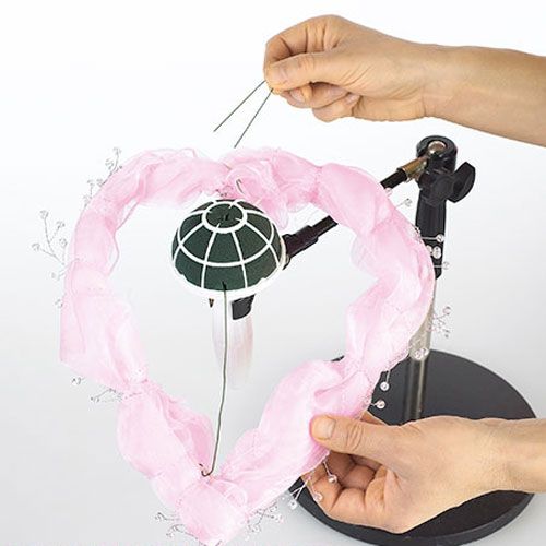 Article Support pour bouquet de mariée en mousse florale Lady 2 18cm Ø8cm 6 pcs