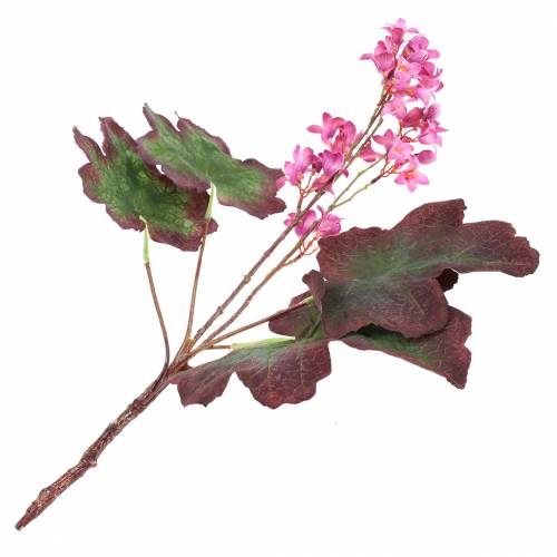 Floristik24 Cloches violettes Heuchera Deco Branche Rose 44cm