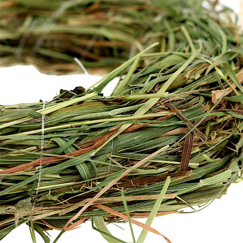 Floristik24 Couronnes de foin 18cm couronne de foin décorative 5pcs