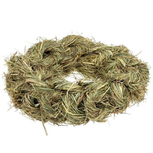Article Couronne de foin, couronne de porte Ø25cm