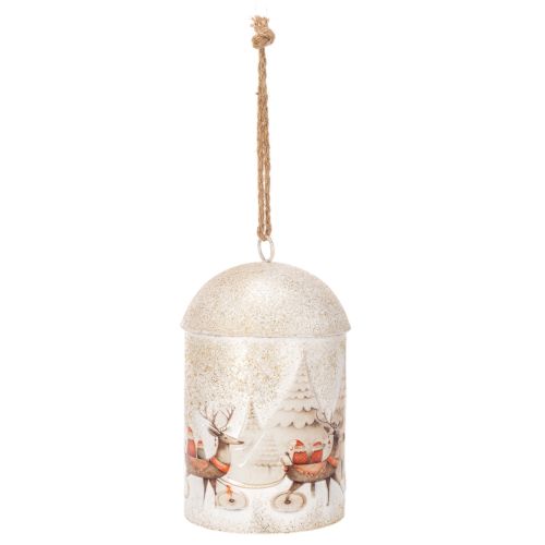 Cloche à motif de Noël à suspendre, 26 cm acheter | Floristik24.be
