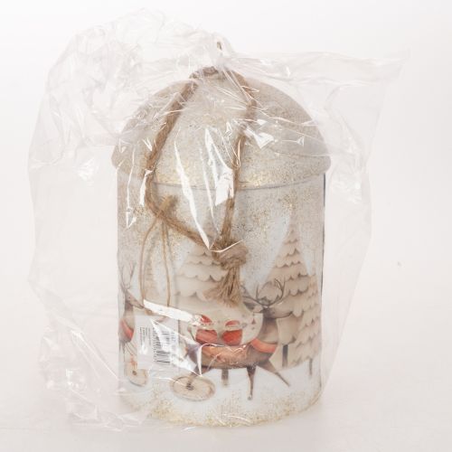 Cloche à motif de Noël à