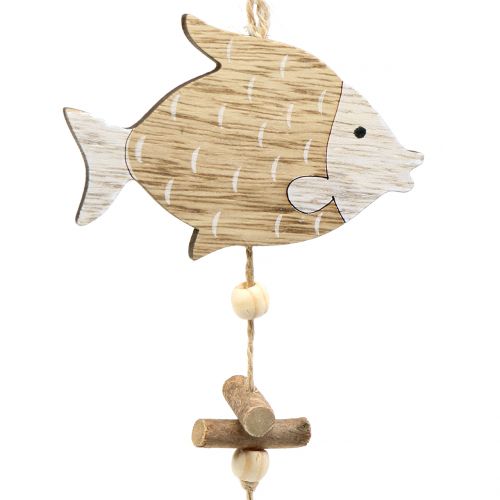 Floristik24 Cintre maritime avec poisson 36cm