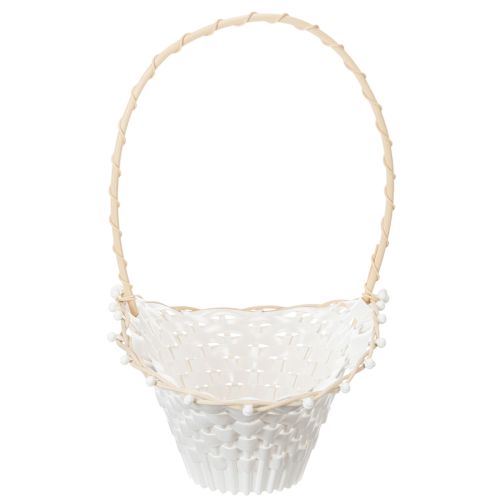 Panier de demoiselle d'honneur 24 cm x 17 cm | Floristik24.be