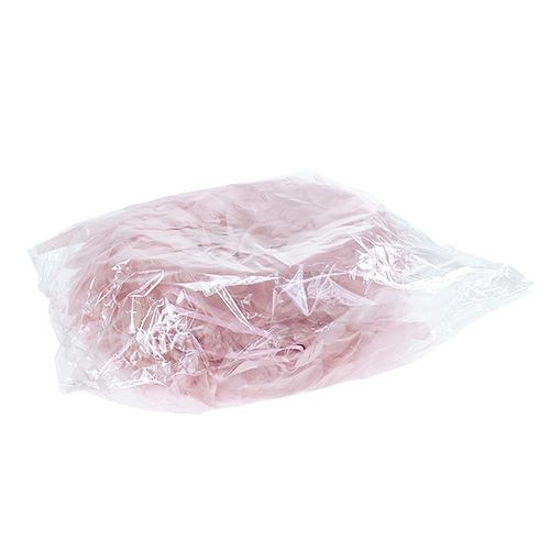 Floristik24 Couronne de plumes spécial mariage rose Ø 20 cm 3 p.