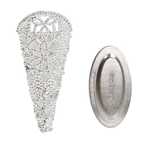 Article Épingle de mariage avec aimant, argent 4,5 cm