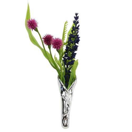 Pin&#39;s mariage avec aimant argent 5cm