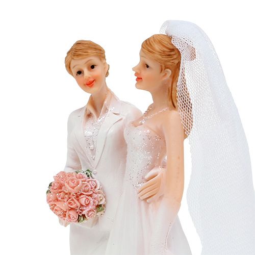 Article Figurine de mariage couple de femmes 17 cm