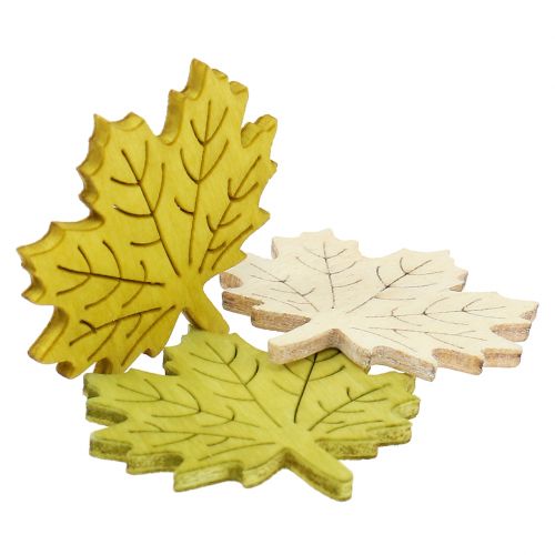 Article Feuilles d'érable à parsemer couleurs d'automne assorties 4 cm 72 p.