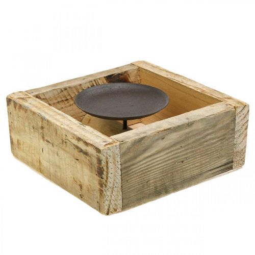 Article Bougeoir décoration de table bougeoir décoration bois 15×15cm