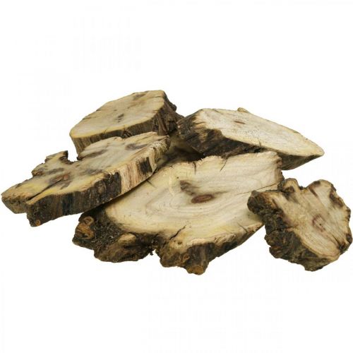 Disques en bois déco racine bois parsemer décoration bois 3-8cm 500g