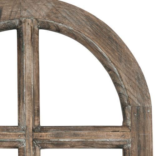 Floristik24 Décoration en bois cadre de fenêtre décoratif rustique bois marron 29,5×48cm