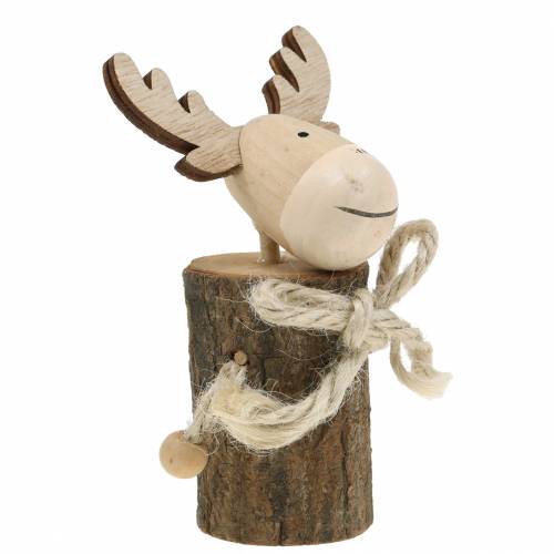 Floristik24 Décoration de Noël bois d'élan 12,5cm
