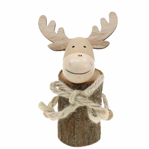 Floristik24 Décoration de Noël bois d'élan 12,5cm
