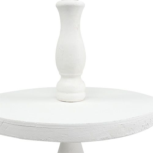 Etagère en bois blanc H50cm | Floristik24.be