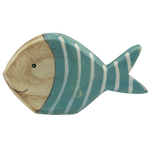 Article Décoration de table à poisson en bois support à poisson bois 15×8cm 2 pcs