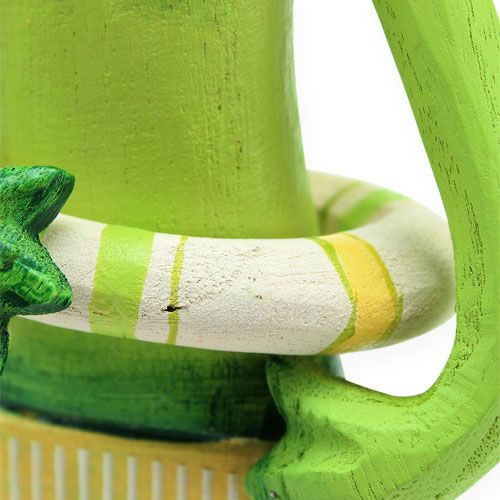 Floristik24 Grenouille de bois en bikini jaune, vert H. 32 cm