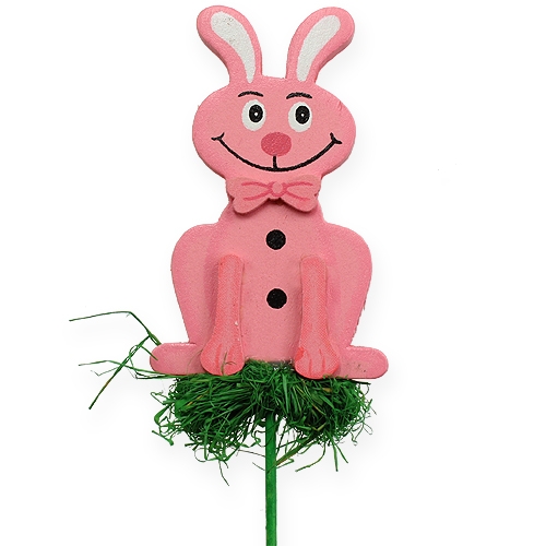 Floristik24 Pique Lapin sur tige 7cm 24 P.