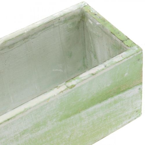 Floristik24 Jardinière, décoration printanière, boîte en bois, boîte à herbes L32cm