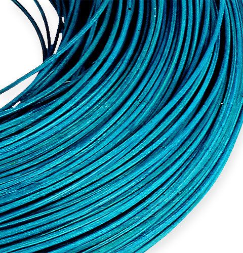 Floristik24 Moelle de rotin turquoise 1,3 mm 250 g