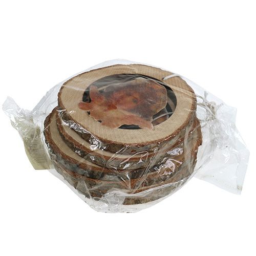 Article Bague en bois avec intérieur 6pcs