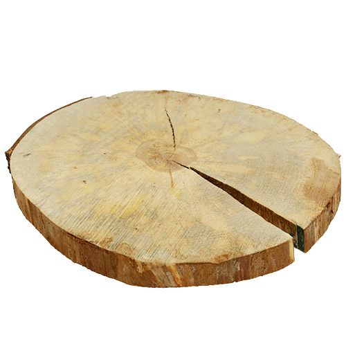 Floristik24 Disque en bois naturel 25cm - 30cm