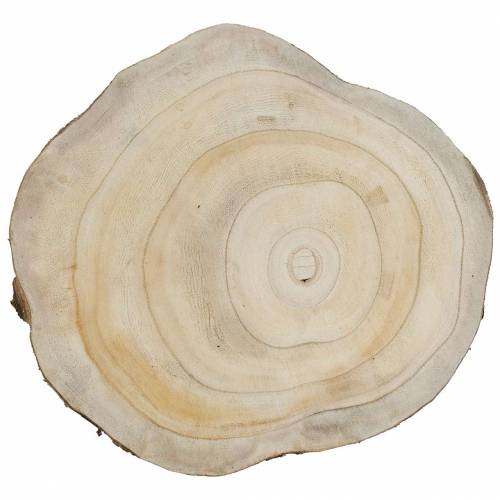 Floristik24 Disque bois nature Ø25-32cm