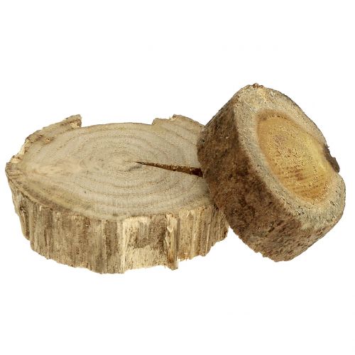 Article Disques en bois anneaux en bois naturel 500g