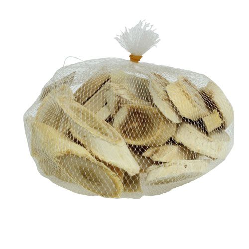 Floristik24 Tranches de bois de mûrier blanchies 500g