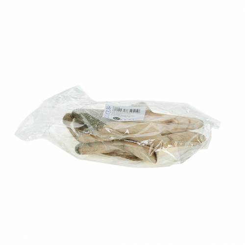 Article Cintre Décoration Bois Etoile Glitter 14,5cm 2pcs